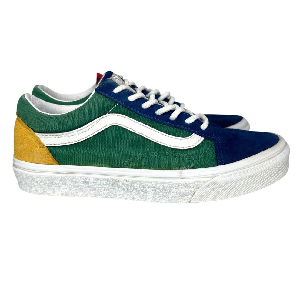 Vans Old Skool Yacht Club Suede Canvas Sneakers Women's Size 7 Low Top
